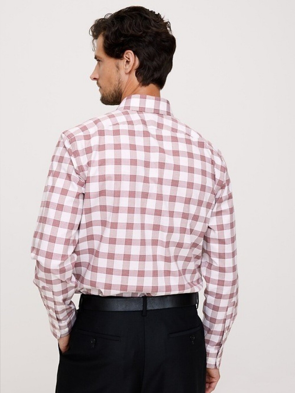 BANANA REPUBLIC Men's Standard Fit Wrinkle-Resistant Dress Shirt